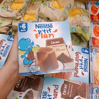 Bánh flan nestle Pháp cho bé
