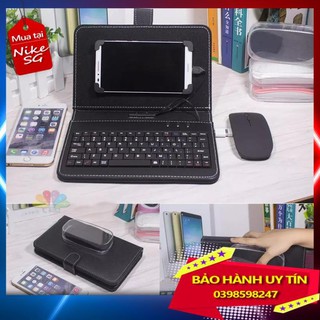 Bao da bàn phím, bàn phím chơi game có chuột cho điện thoại smartphone, máy tính bảng