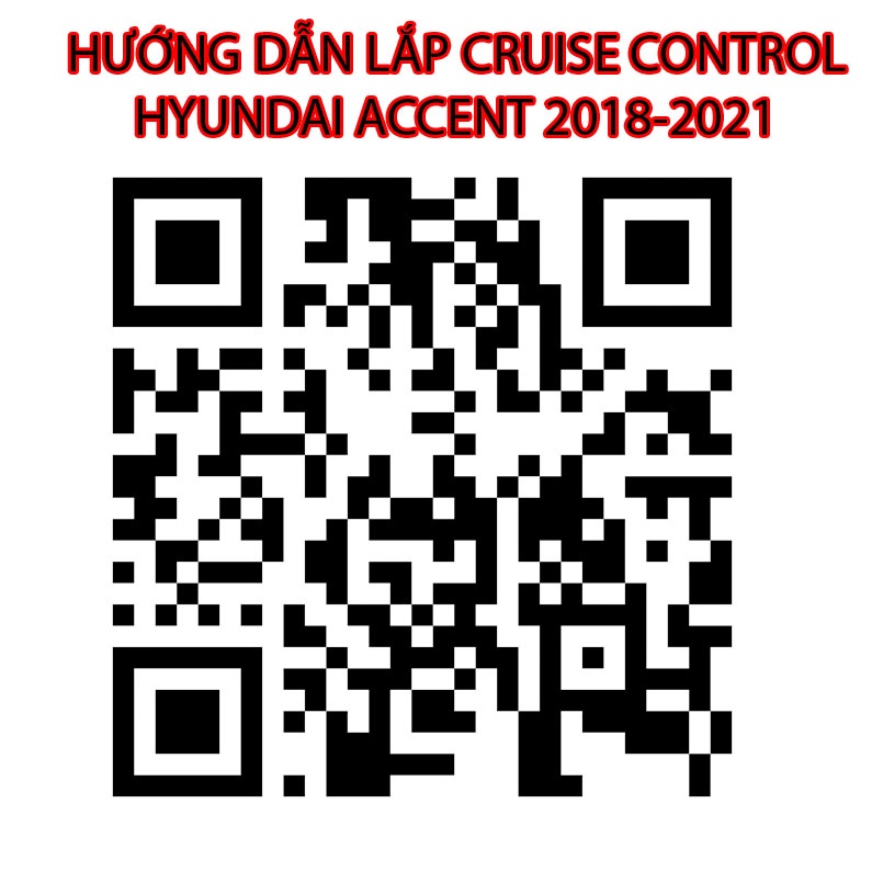 Bộ kiểm soát hành trình Cruise control + Limit  Accent 2018-2019-2020-2021. Hàng chính hãng mobis bảo hành 2 năm