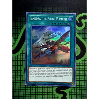 [ Đỗ Lạc Shop ] Thẻ Bài Yugioh Spell - Fandora, the Flying Furtress - DASA-EN024 - Super