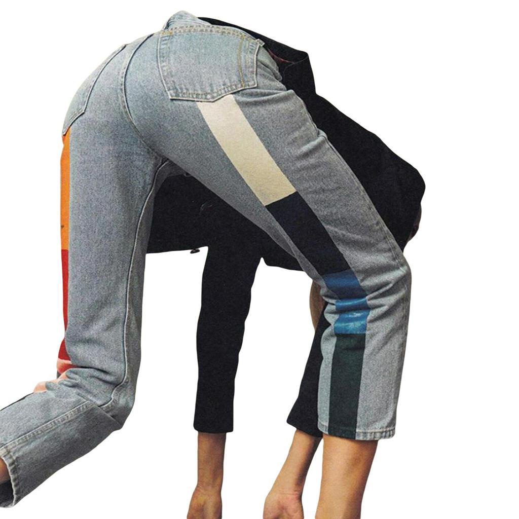 Quần Jeans Dài Ống Rộng Thời Trang Dành Cho Nữ