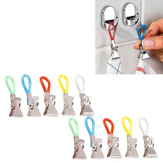 Set 10 Kẹp Nhựa Treo Khăn Đa Năng Tiện Dụng