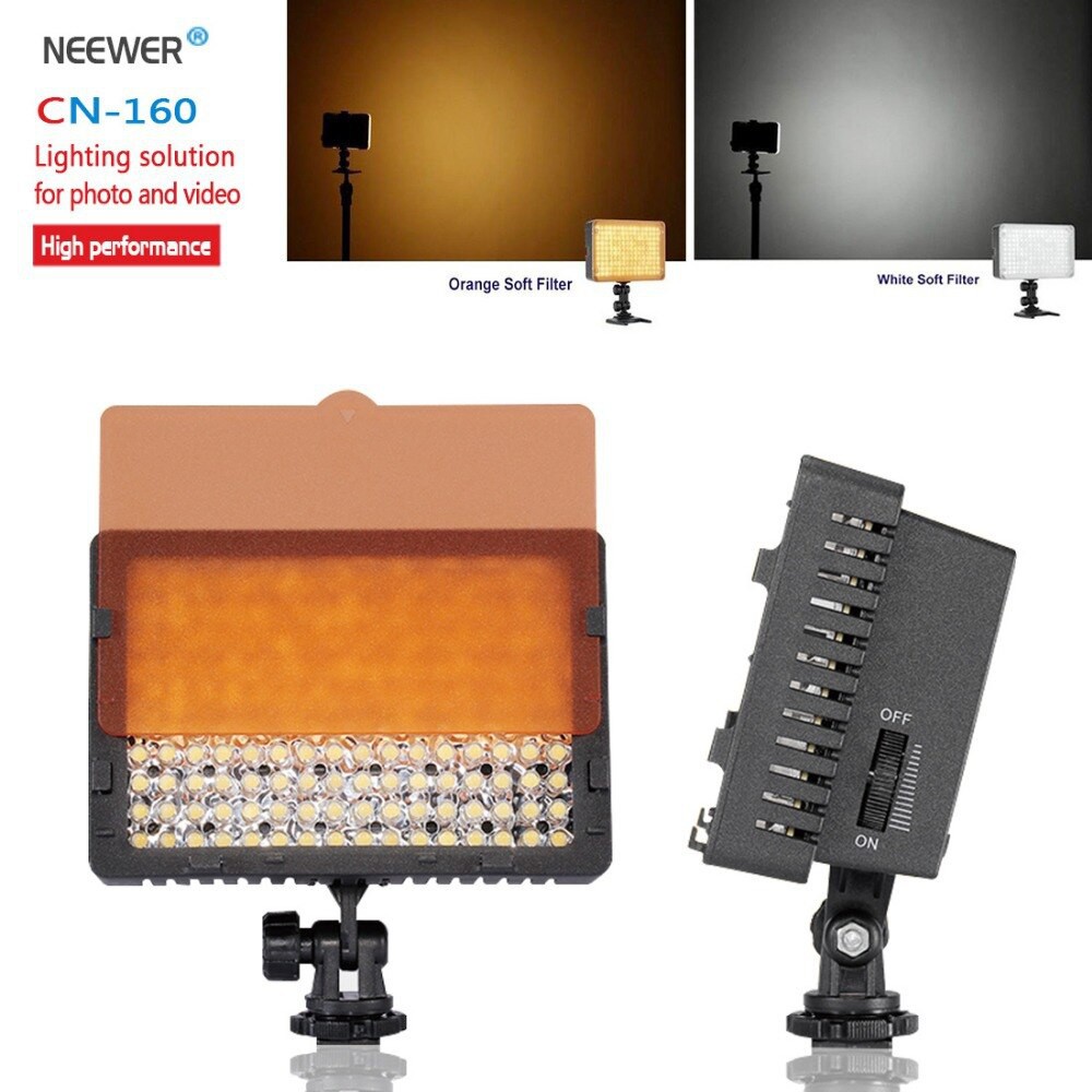 Bộ đèn quay phim Neewer CN-160 LED