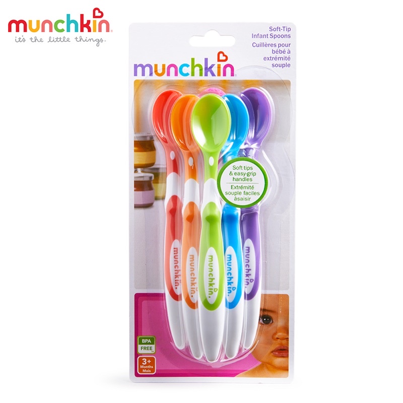 Bộ Thìa Mềm Munchkin ( 6 cái )