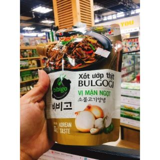 Sốt ướp thịt nướng BBQ Bulgogi HQ túi nhỏ 300gr