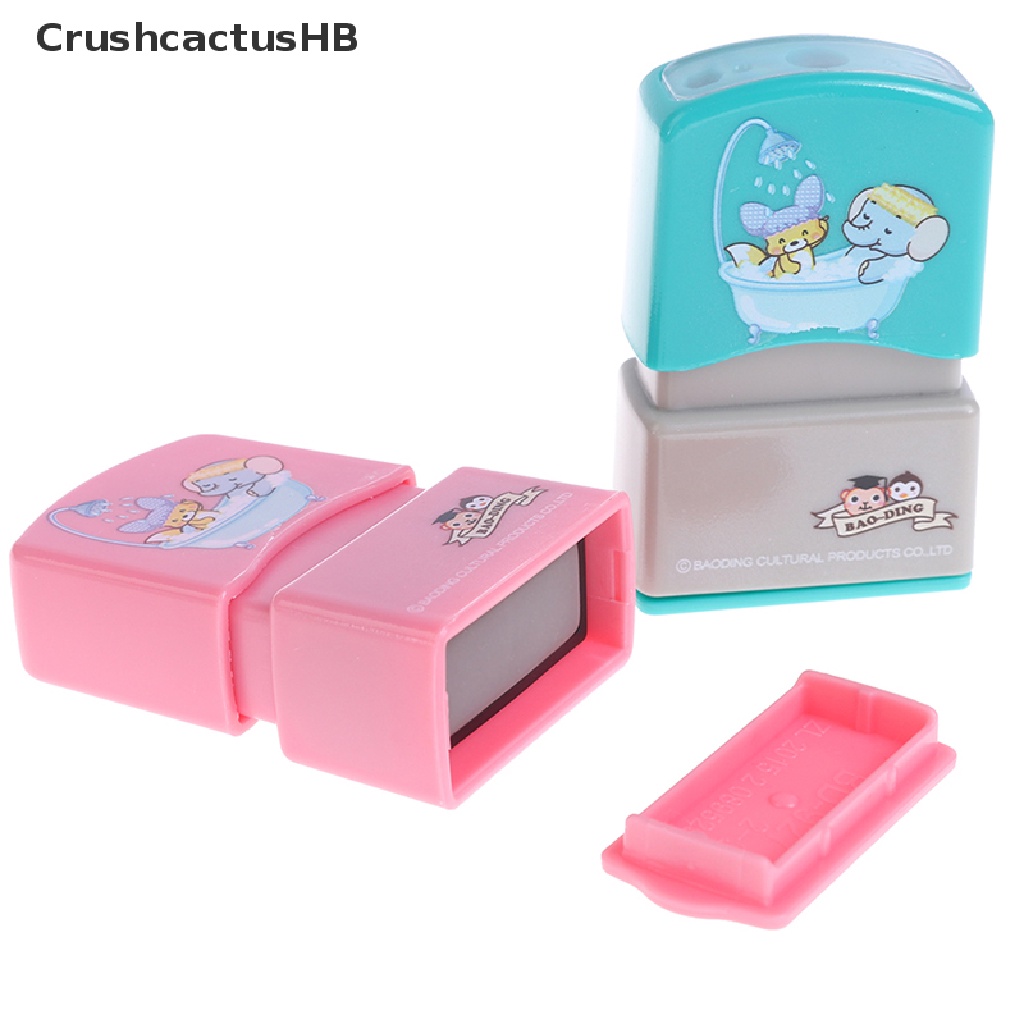 [CrushcactusHB] Baby Name Stamp DIY Security Name Seal Clothes Chapter Carve Patterns Yourself Hot Sell