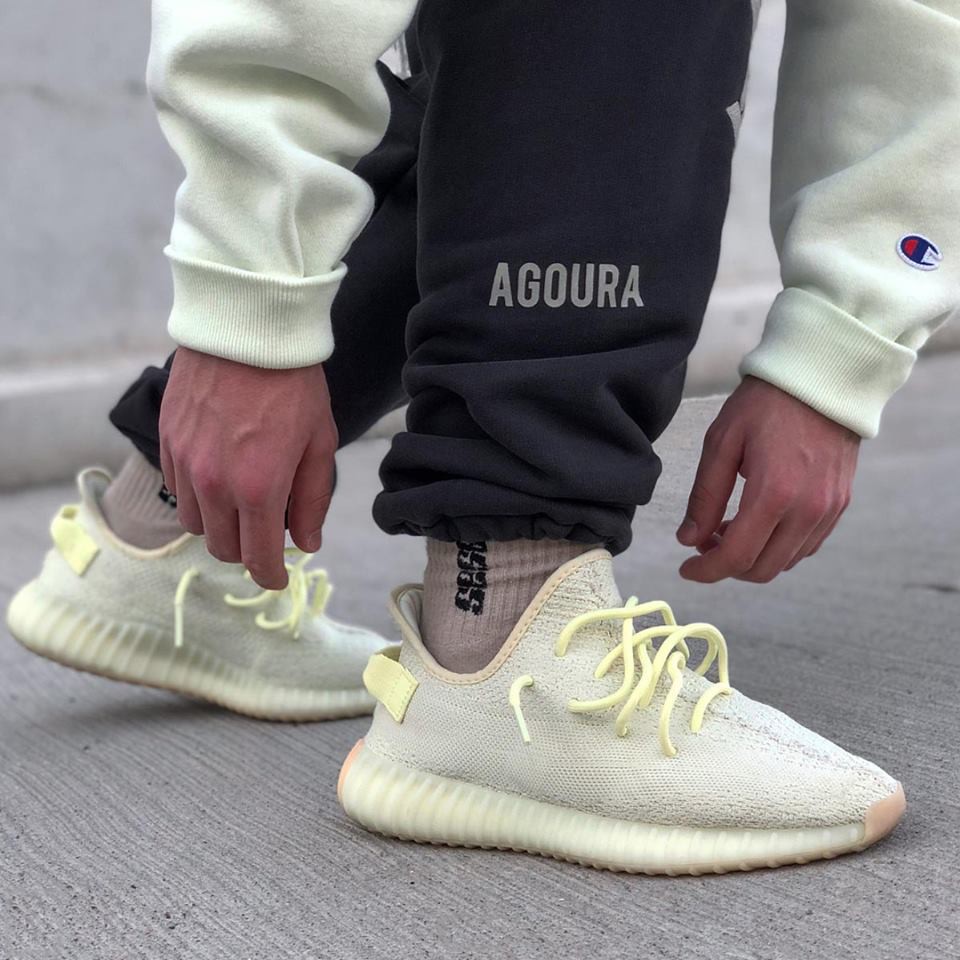 Giày chính hãng Adidas Yeezy Butter cond DS 100% Fullbox