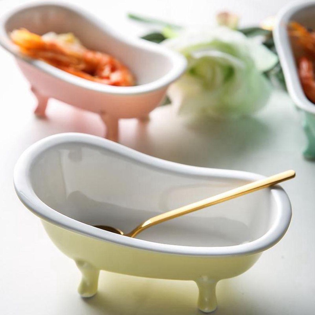 AARON1 Bồn Tắm Cho Sóc Chuột Hamster Bằng Gốm Sứ Dễ Thương