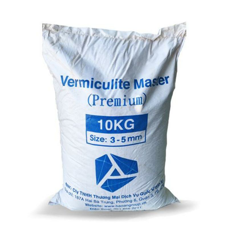 Đá Vermiculite size 3-5mm [1KG]