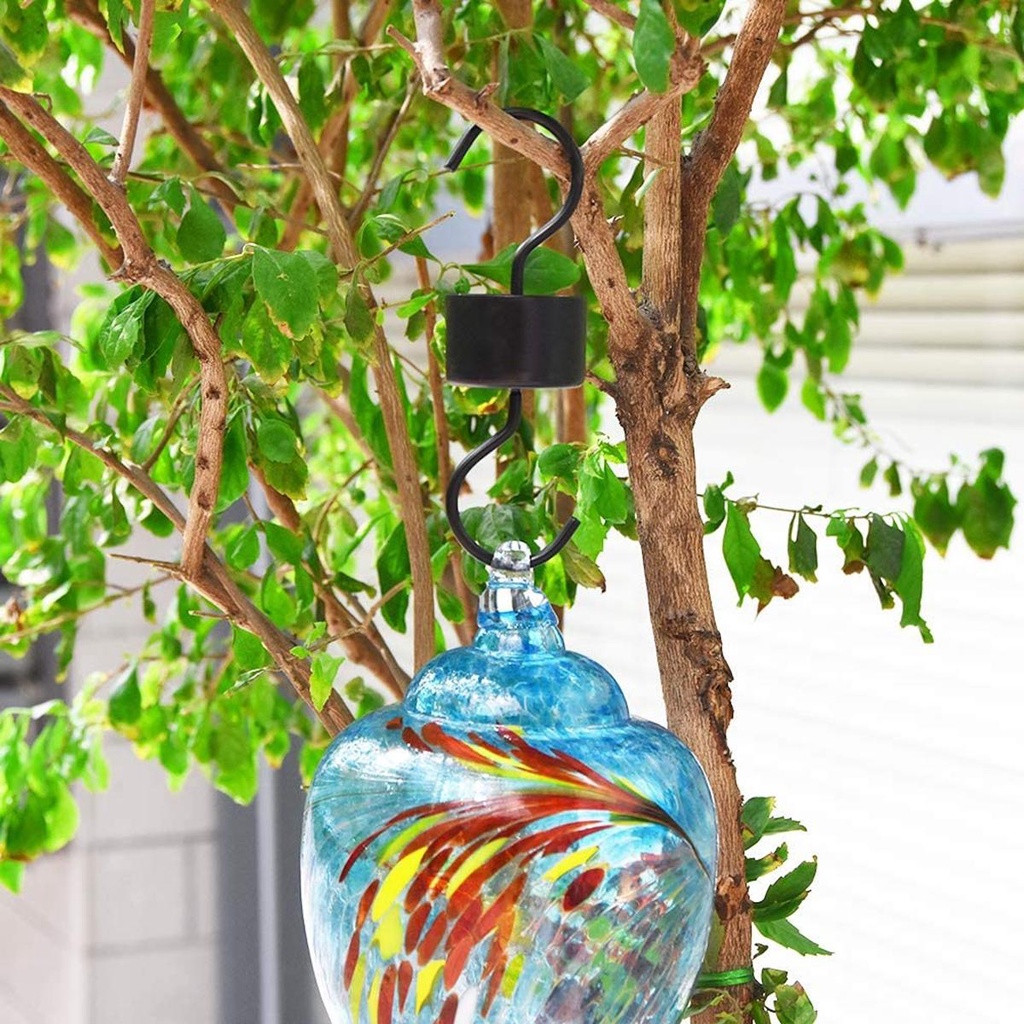 MOCHO Dụng Cụ Đựng Thức Ăn Cho Chim Hình Chữ S Đa Năng Kèm Cọ Vệ Sinh Tiện Dụng