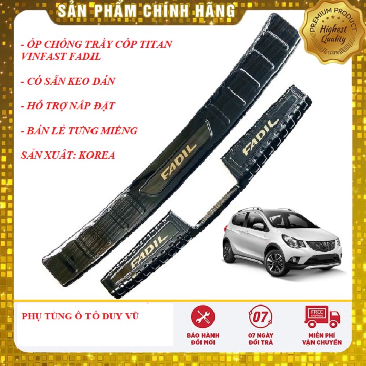 ốp chống trầy cốp sau vifast fadil titan