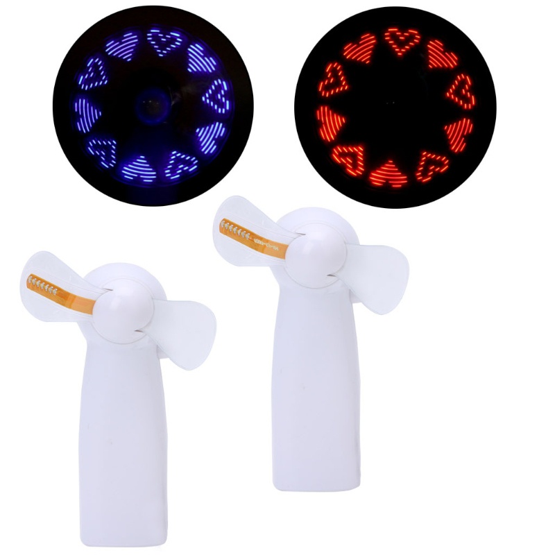 Quạt Mini CầM Tay ĐèN LED Siêu Êm