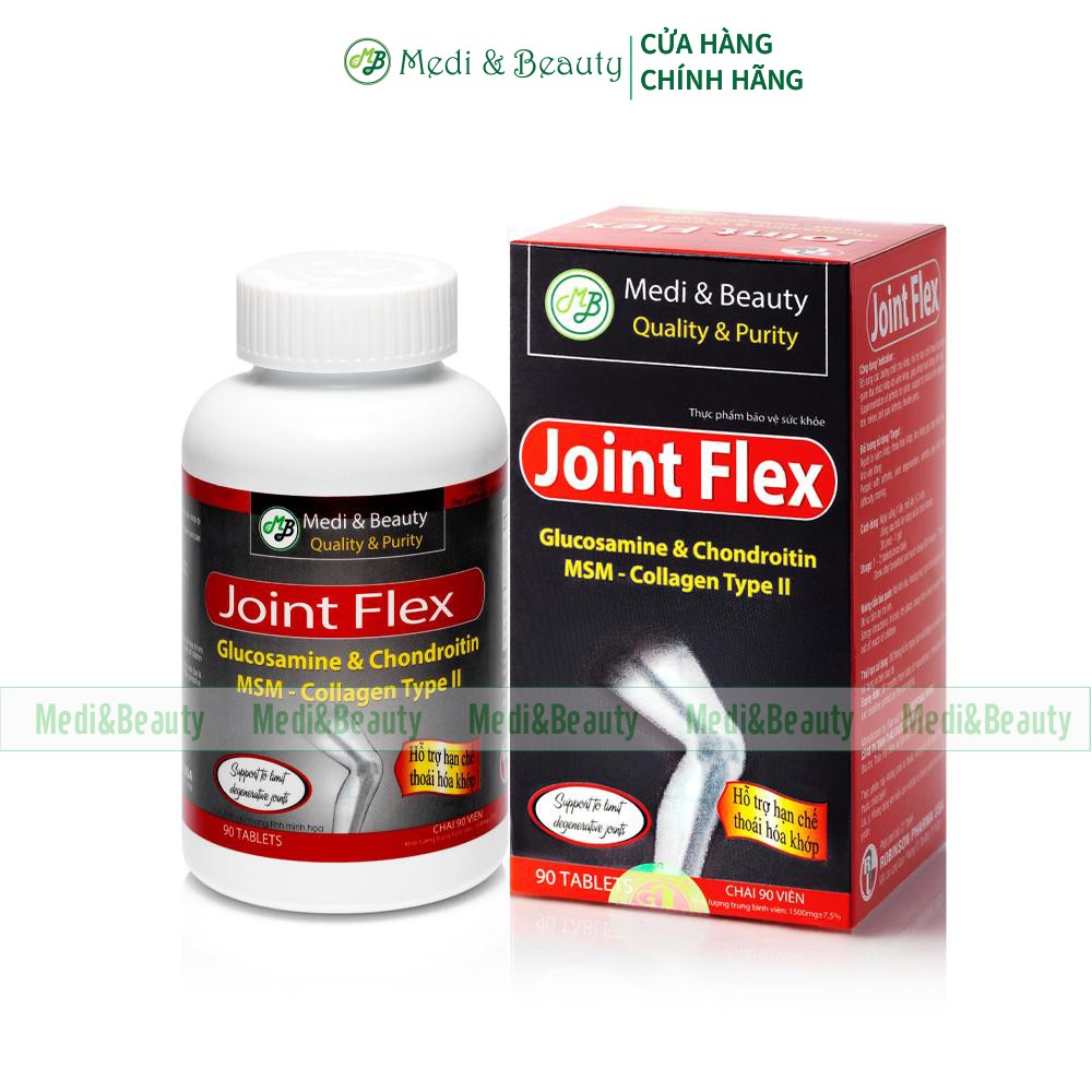 Viên uống Xương Khớp Giảm đau nhức, ngừa viêm khớp, chống thoái hóa  JOINT FLEX  chai 90 viên