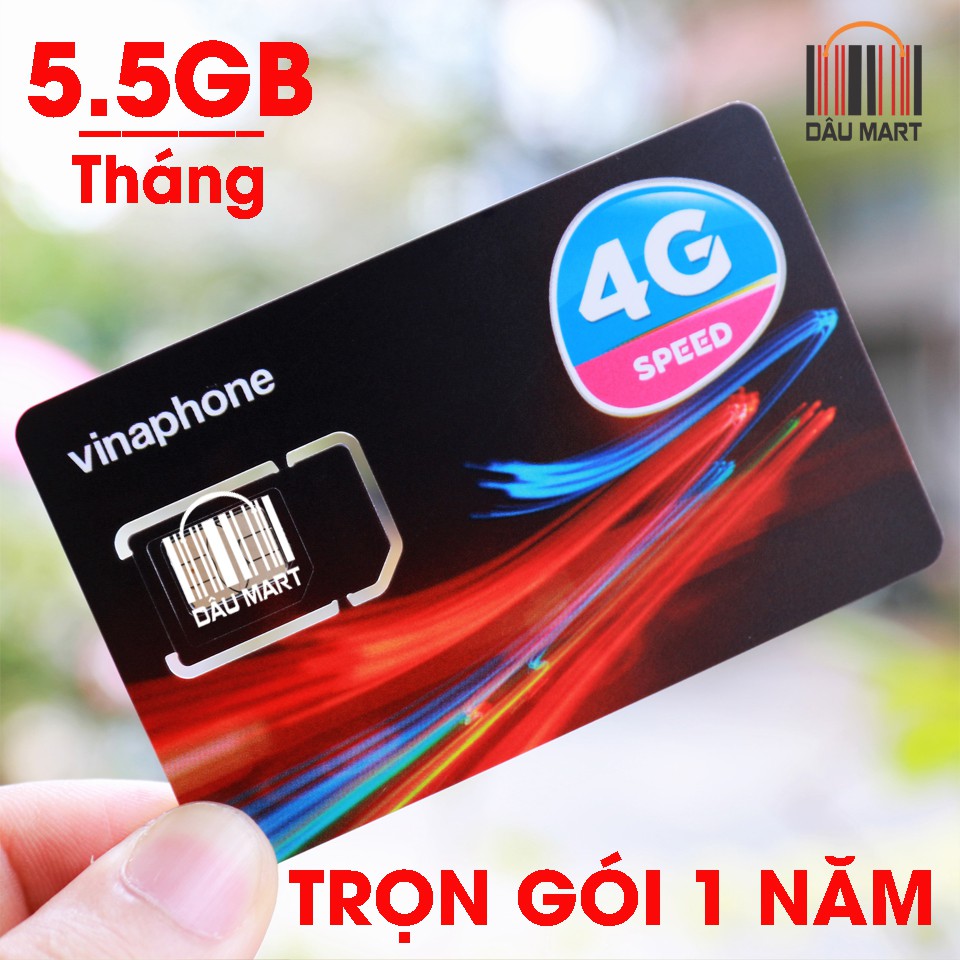 Sim 4g Vinaphone D500 Trọn Gói 1 Năm Không Nạp Tiền 5gbtháng