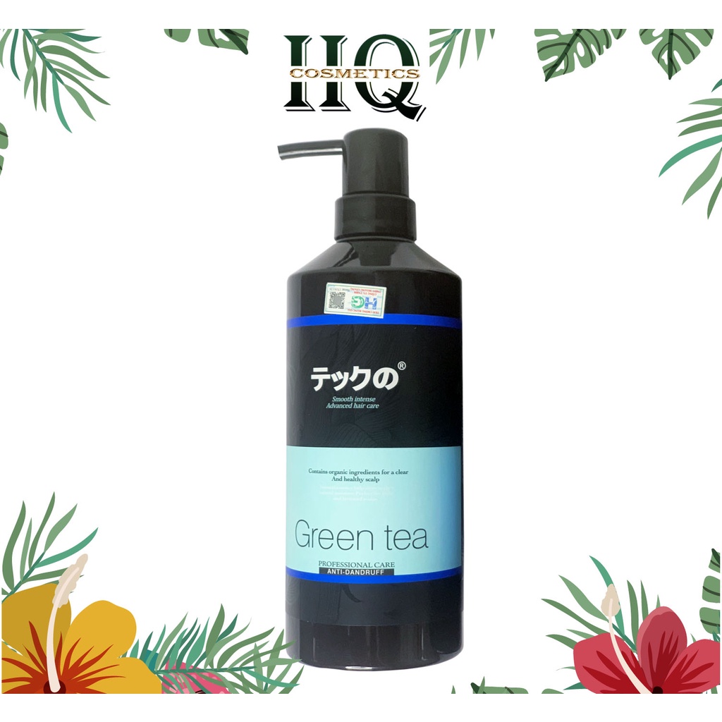 Gội Xả Ngăn Gàu Kích Thích Mọc Tóc Meiki Trà Xanh Green Tear 780ml