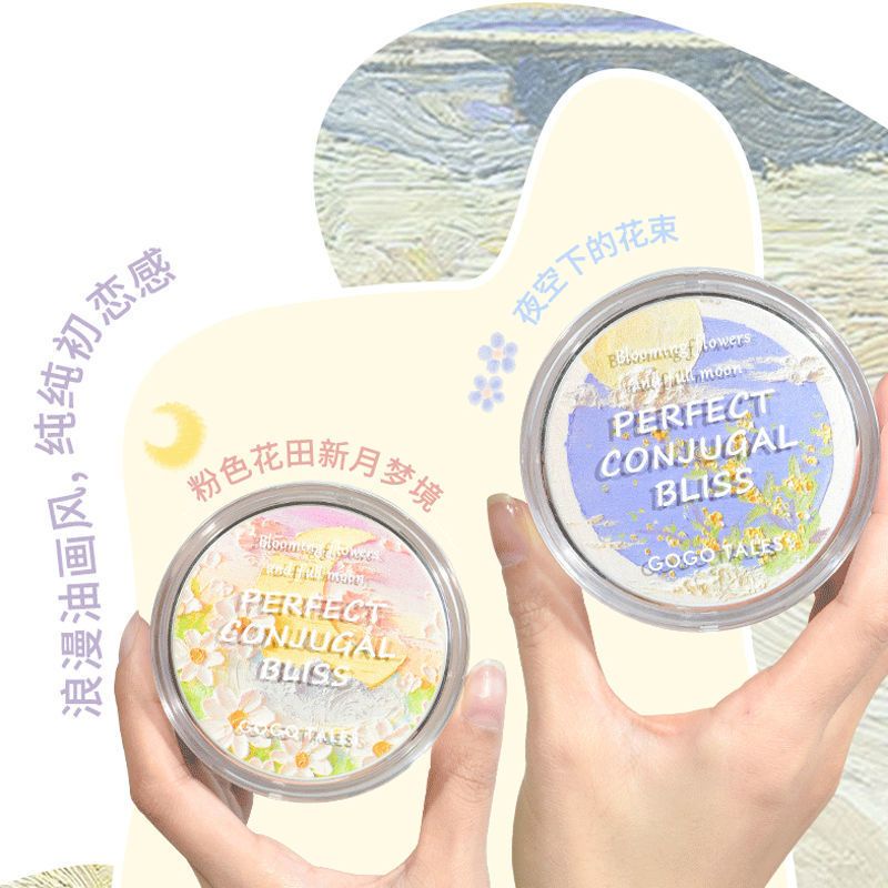 GOGO TALES - Phấn phủ bột Gogo Tales Flower Joy Tender Face Loose Powder