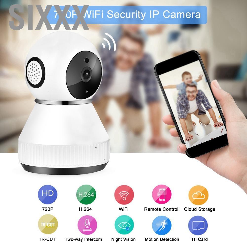 Camera An Ninh Sáuxx 720p Wifi Không Dây 100-240v