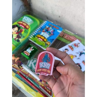 Bộ dụng cụ học tập Kun..
