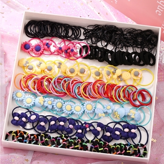 Set 1000 / 100 / 40 Dây Thun Cột Tóc Nhiều Màu
