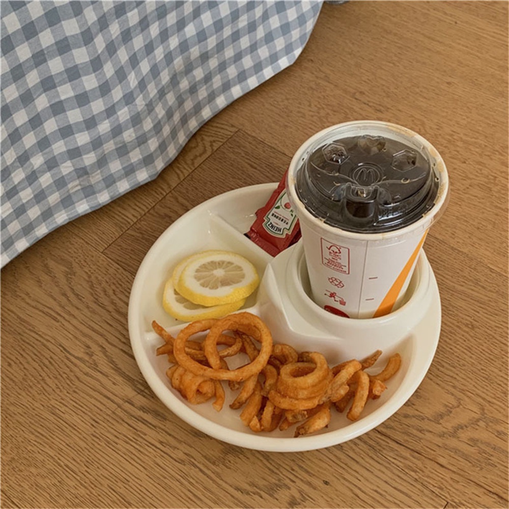 Khay Đựng Thức Ăn 4 Ngăn Đa Năng