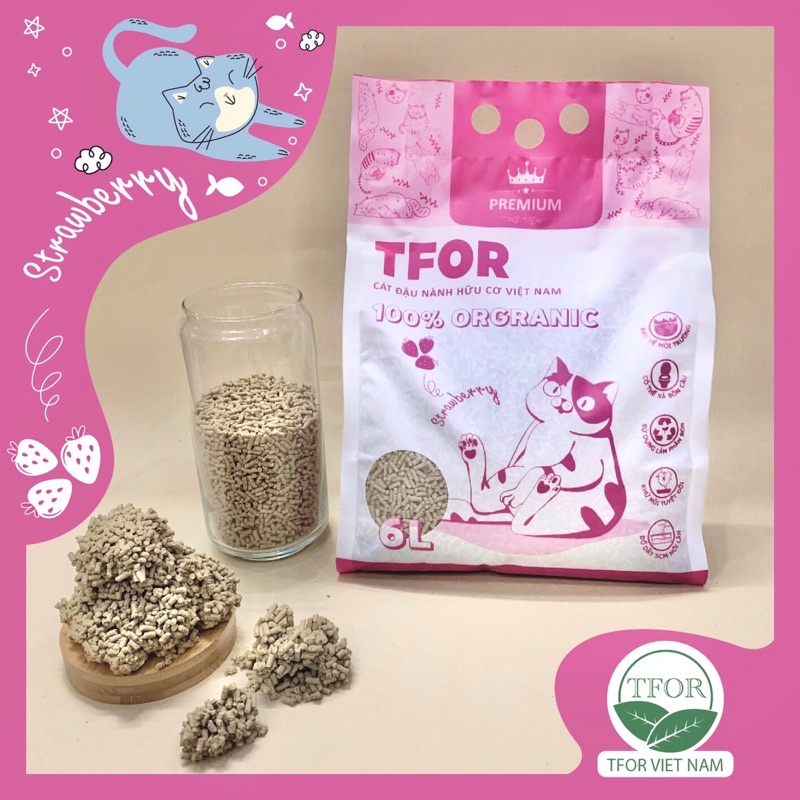 CÁT ĐẬU NÀNH TFOR PREMIUM 6L