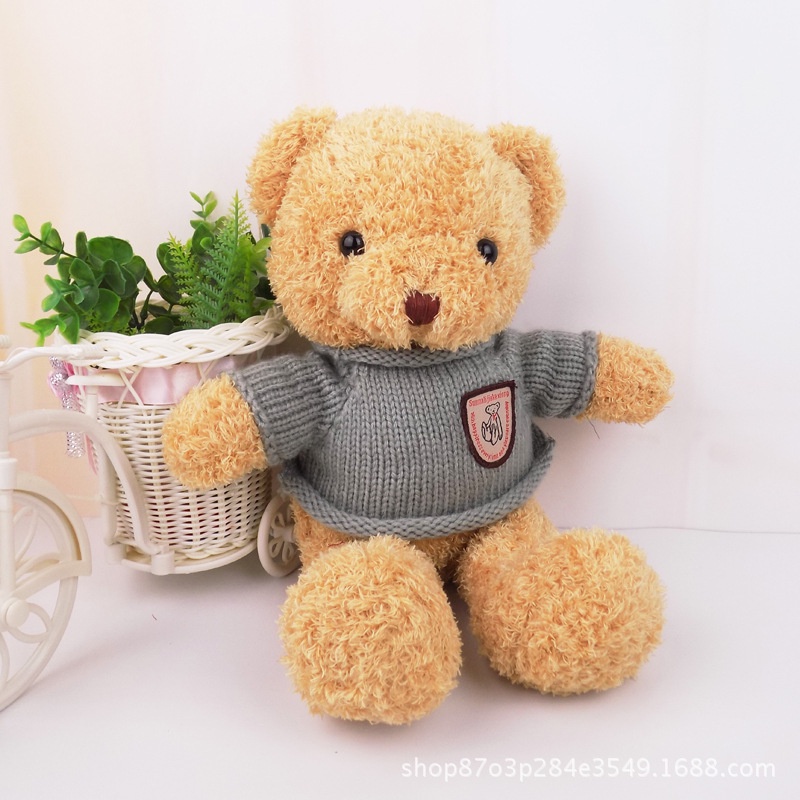 Thú Nhồi Bông Hình Gấu Teddy Phong Cách vintage
