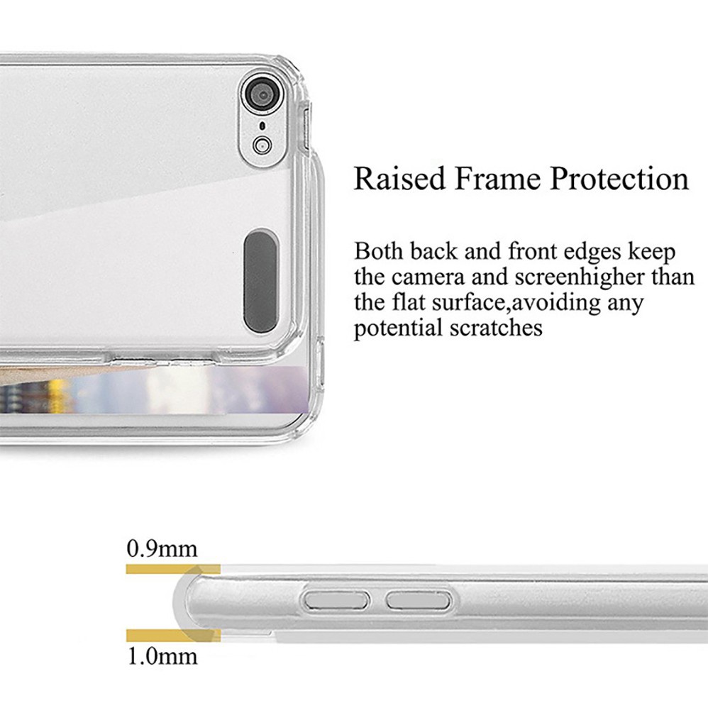 Ốp Điện Thoại Silicon TPU Mềm Trong Suốt Chống Trượt Chống Sốc Cho apple iPod Touch 5 6 7 iphone SE X XS XR 11 Pro Max