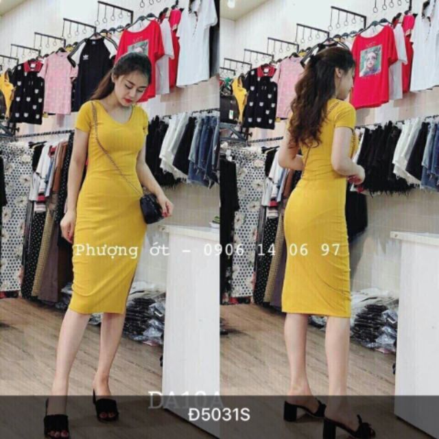 ĐẦM ÔM BODY XẺ  TÀ_ ĐẦM THUN ÔM ĐẸP | BigBuy360 - bigbuy360.vn