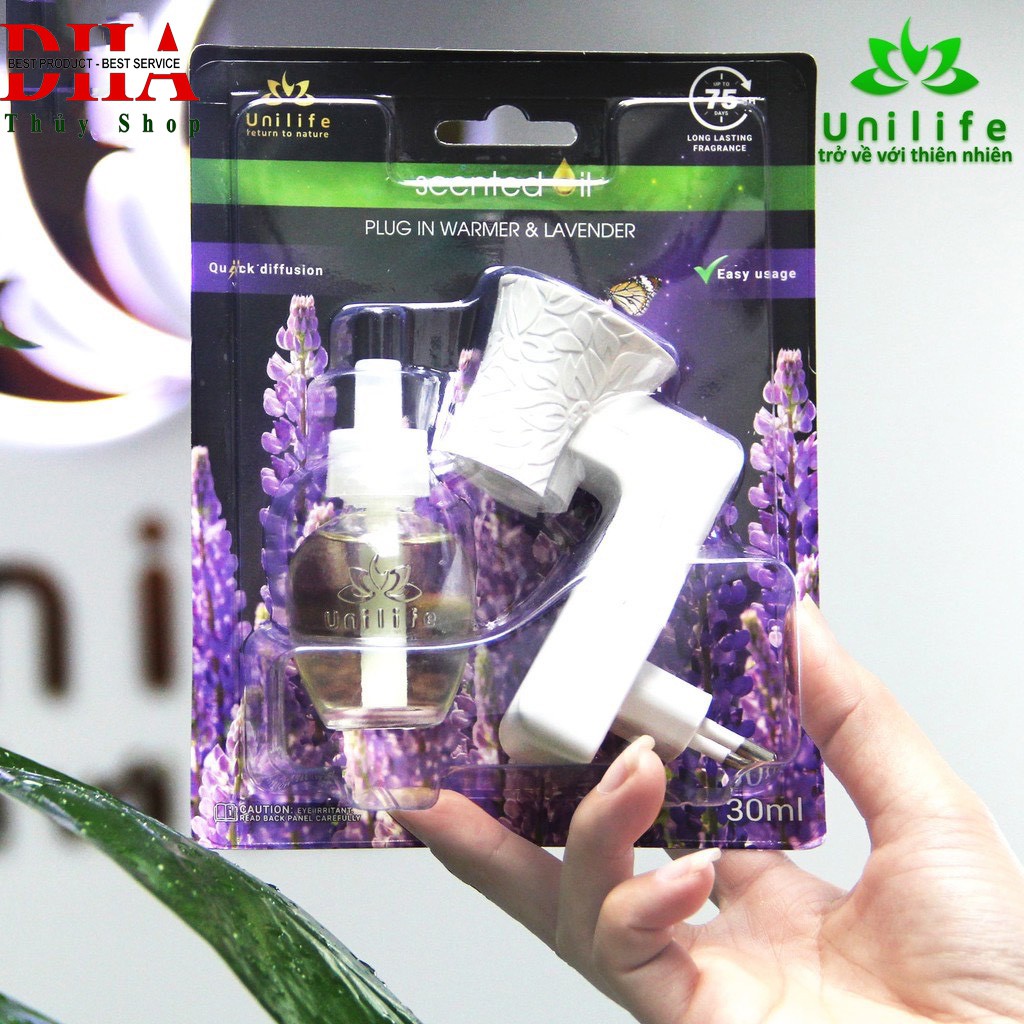 [ TẶNG TINH DẦU HƯƠNG LAVENDER 30ML] MÁY XÔNG TINH DẦU CHÍNH HÃNG UNILIFE, BẢO HÀNH 12 THÁNG.