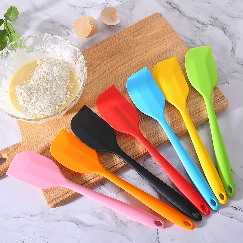 Spatula - Phới Dẹt Trộn Bột Đúc Silicon Cao Cấp