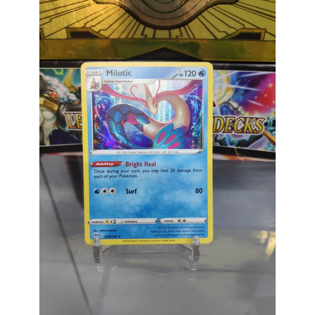[ Dưa Hấu Yugioh ] Lá bài thẻ bài Pokemon Milotic