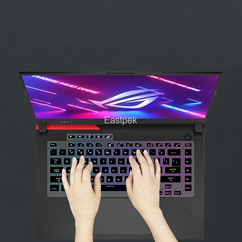 Miếng Dán Bảo Vệ Bàn Phím Siêu Mỏng Cho 2021 ASUS ROG Strix G15 G513x 15.6 Inch G513 ASUS ROG Strix G15