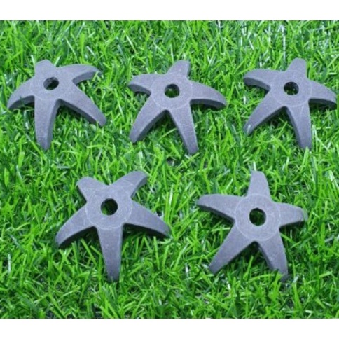 Đồ chơi cho tép cảnh hình sao 5 cánh - Đồ chơi gốm nung trang trí bể cá bể thủy sinh
