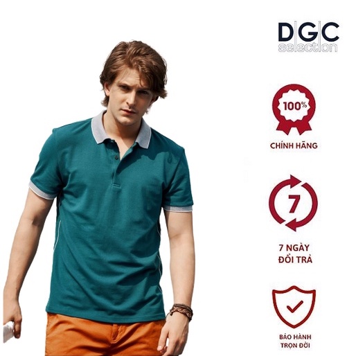 Áo Polo Nam DGCs kiểu dáng vừa vặn phối viền tay cổ, chất vải Lacoste cao cấp thoáng mát ít nhăn nhàu SAP1908M