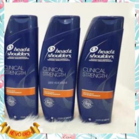 Dầu gội head shoulders mỹ 𝐂𝐡í𝐧𝐡 𝐇ã𝐧𝐠  Clinical strength