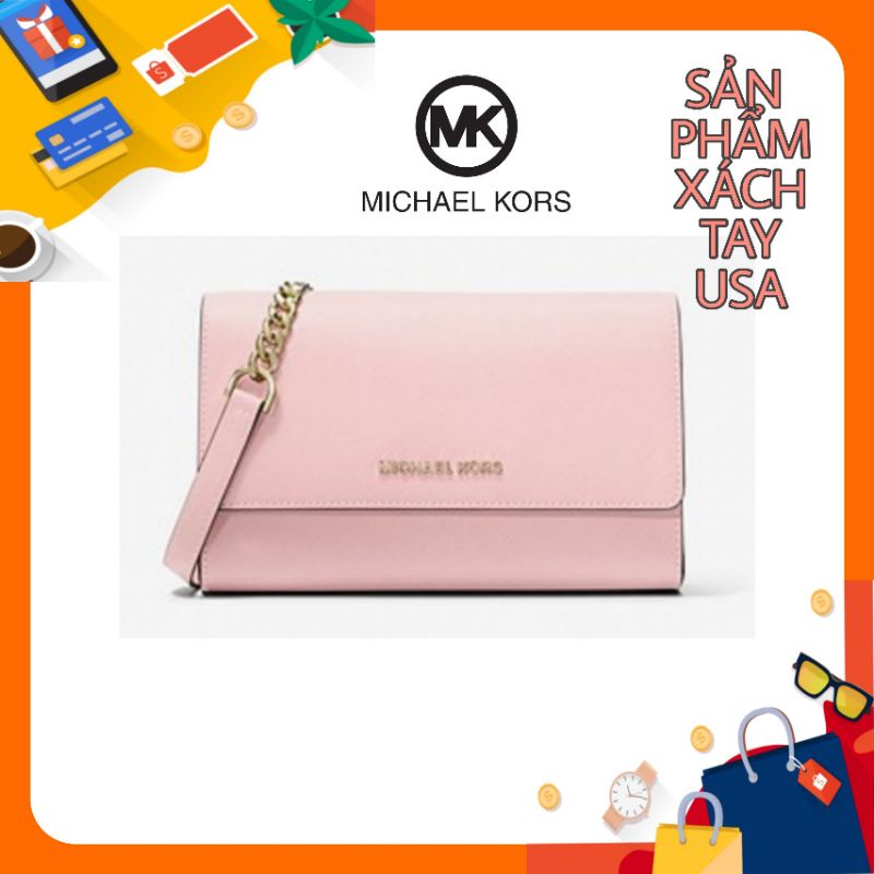 Túi đeo Saffiano Leather 3-in-1 Crossbody