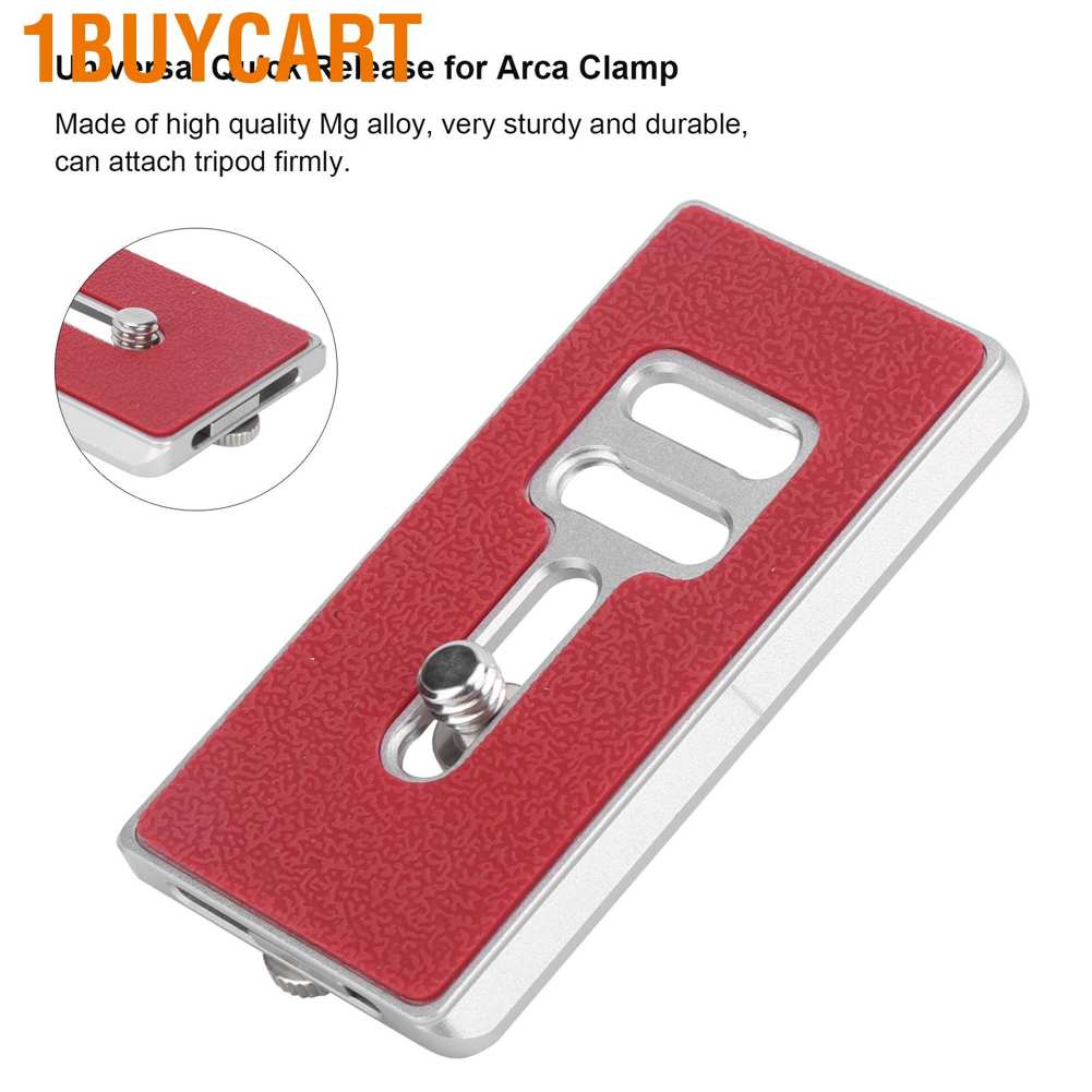 1buycart Đế gắn máy ảnh 70mm cho Arca kèm ốc vít 1/4 inch | BigBuy360 - bigbuy360.vn