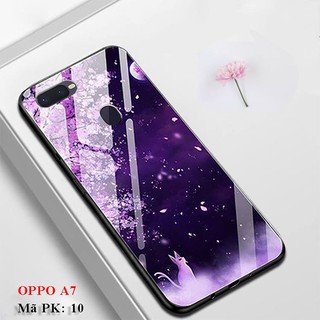 Ốp Oppo A7 - Ốp lưng kính Oppo A7