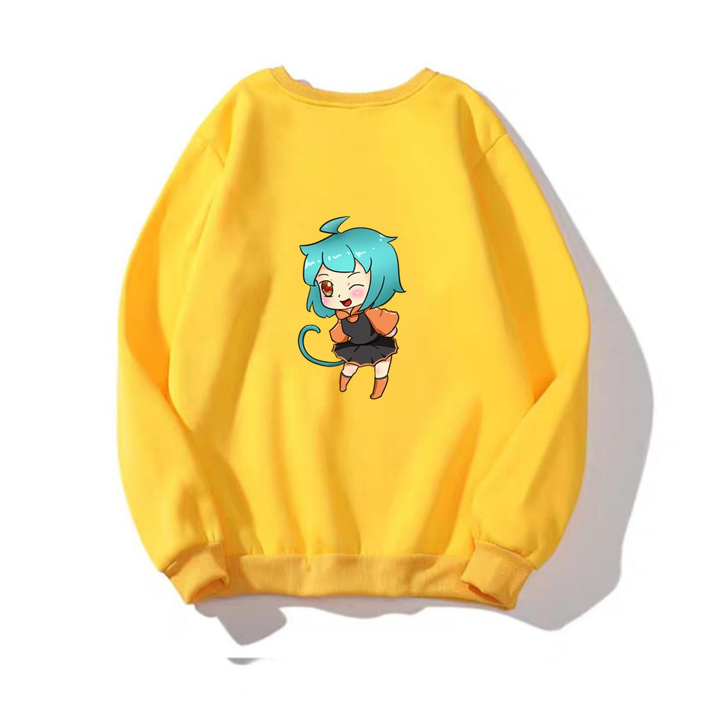 [FREESHIP_50K] Áo sweater nam nữ in hình chibi, chất nỉ dày dặn, hợp làm áo cặp William - DS114