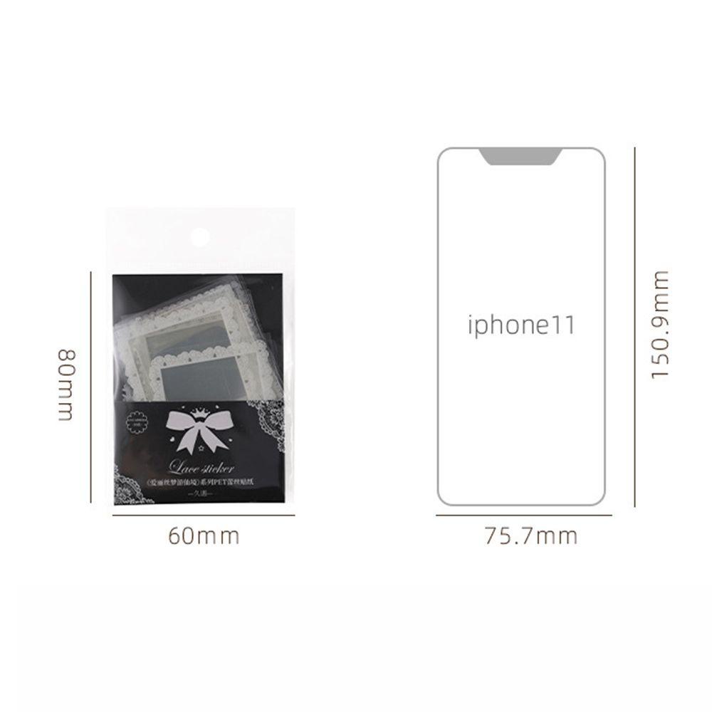 YOLA Bộ 30 Miếng Dán Trang Trí Album Bằng PVC DIY Xinh Xắn