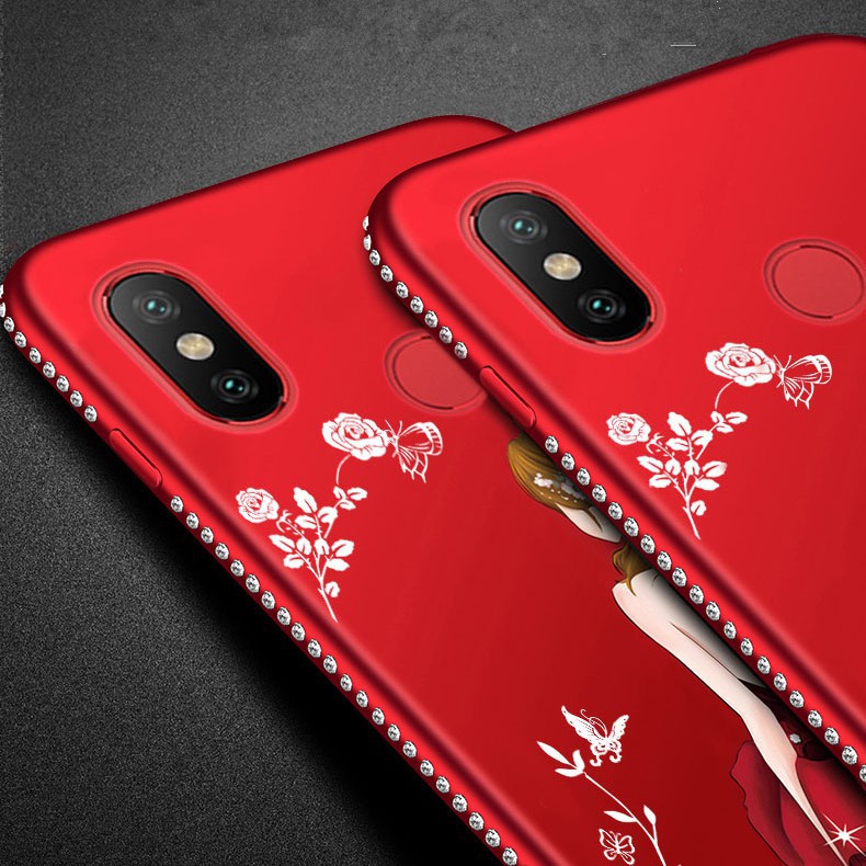 Ốp lưng mềm họa tiết khu vườn bí mật cho Xiaomi Mi 6X 5X A1 A2 4 5A 4A 4X