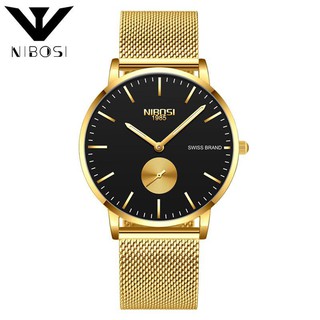 Đồng Hồ Nam NIBOSI 2361 Dây Lưới Sang Trọng, Thiết Kế Tinh Tế - HÀNG CHÍNH HÃNG (FULLBOX)