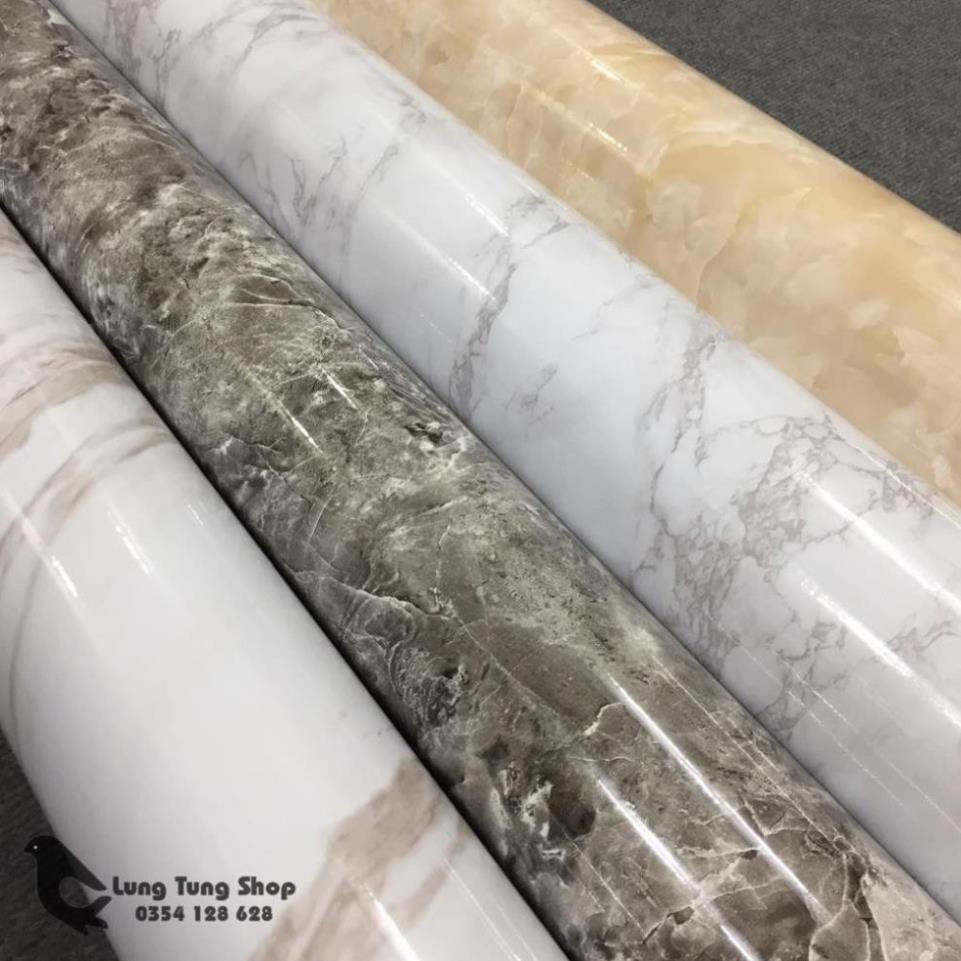 Decal đá hoa cương - giấy dán tường dán bàn tủ có sẵn keo