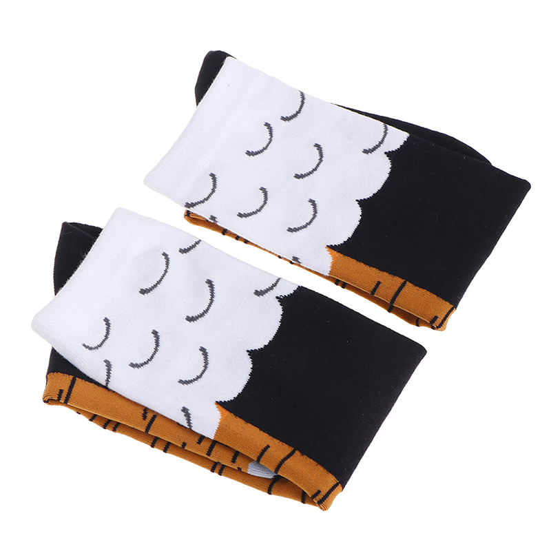 Tất Cổ Cao In Hình Gà Vui Nhộn Hợp Thời Trang