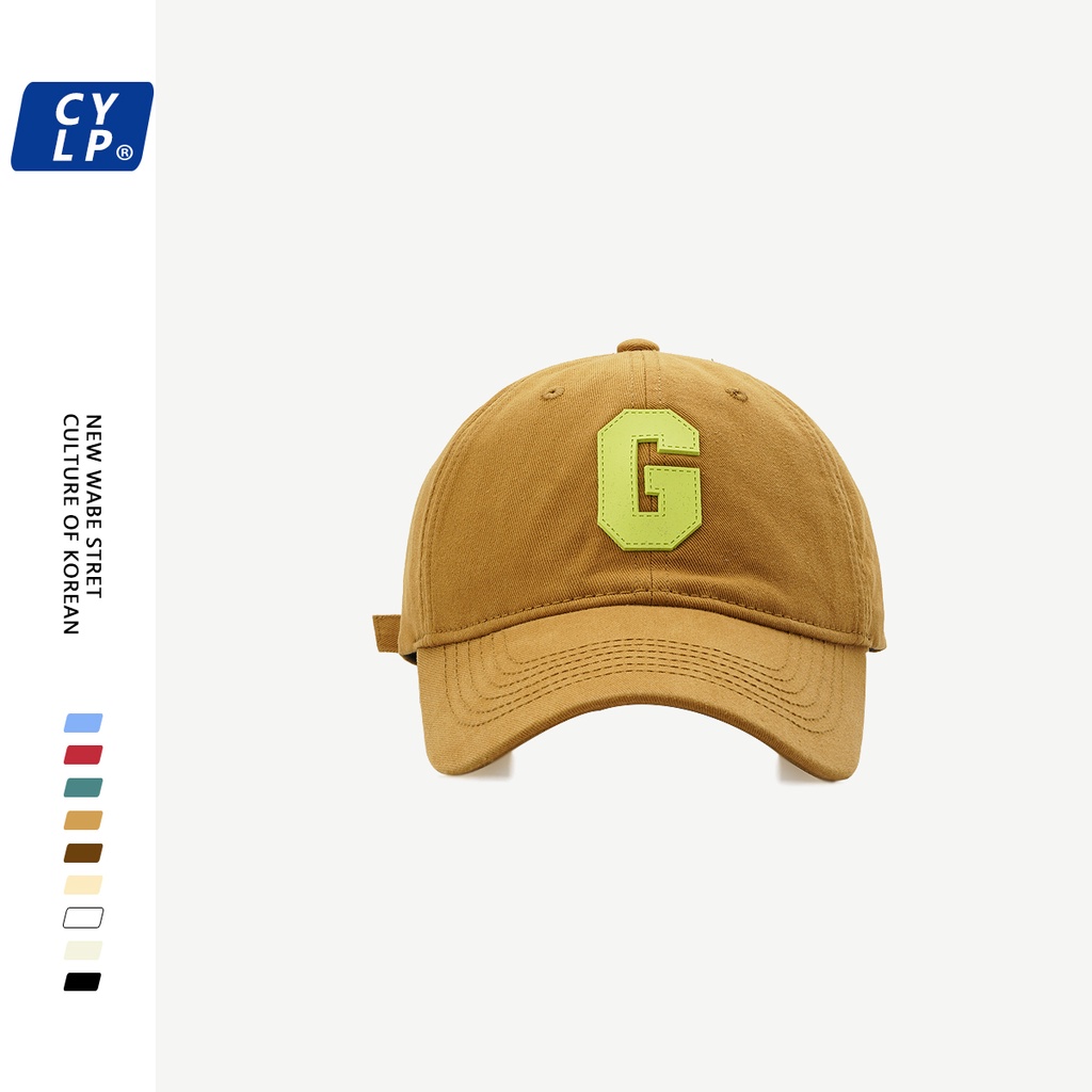 Mũ Lưỡi Trai Mềm Chất Lượng Cao In Chữ G Phong Cách Hàn Quốc Dễ Phối Đồ Thời Trang Xuân Hè Cho Nam Và Nữ