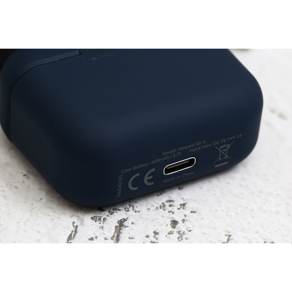 Tai nghe Bluetooth True Wireless Mozard Air  màu xanh