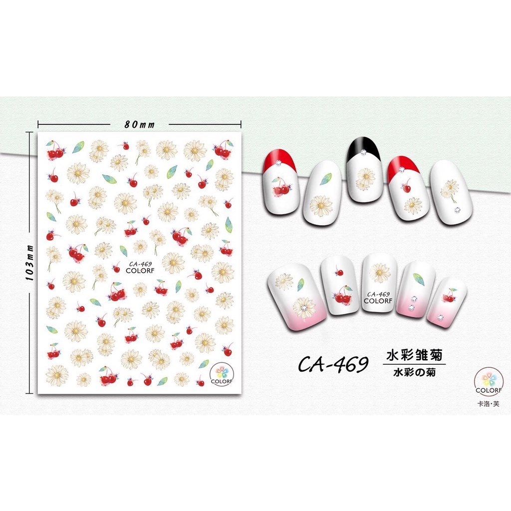 Sticker dán móng tay  sticker nail