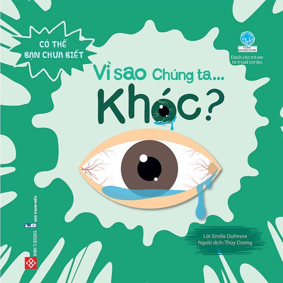 SÁCH - Có thể bạn chưa biết- Vì sao chúng ta... khóc?