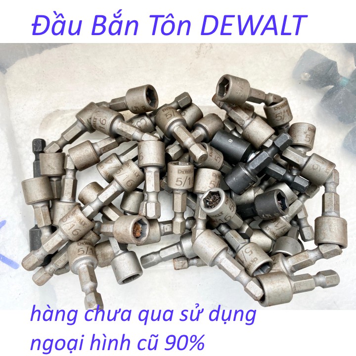 đầu bắn tôn DEWALT 8mm