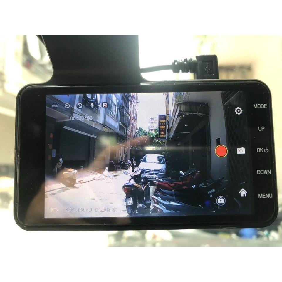 Camera hành trình ô tô K4 gắn kính, màn cảm ứng Full HD, quay đêm rõ nét, chống rung tự động Bảo Hành 12 Tháng